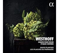 Plantier Les Plaisirs du Parnasse – Sonates pour violon et basse continue – CD – Alpha