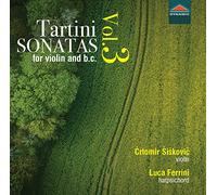 Tartini / Siskovic / Ferrini – Sonates pour violon et basse continue Vol. 3 – CD – Dynamic