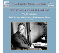 Sonates pour violon et piano : Beethoven, Grieg, Schubert – NAXOS