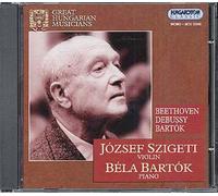 Sonates Pour Violon Et Piano De Beethoven, Debussy & Bartok Szigeti, Violon & Bartok, Piano