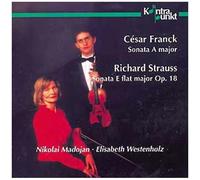 Sonates Pour Violon Et Piano Madojan, Violon & Westenholtz, Piano + R. Strauss