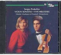 Sonates Pour Violon Et Piano Nos. 1 & 2, 5 Melodies Madojan, Violon & Westenholz, Piano