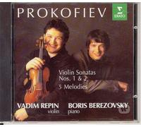 Sonates Pour Violon Et Piano Nos. 1 & 2, Melodies Repin, Violon & Berezovsky, Piano