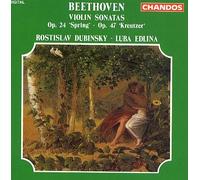 Sonates Pour Violon Et Piano Nos. 5 & 9 Dubinsky, Violon & Edlina, Piano