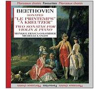 Frasca-Colombier & Langot – Beethoven : Sonates pour violon et piano nos 5 & 9 – Arion