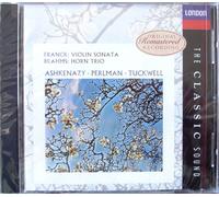 Sonates Pour Violon Et Piano Perlmann, Violon & Ashkenazy, Piano + Brahms