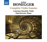 Arthur Honegger – Intégrale des sonates pour violon – CD – NAXOS