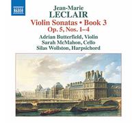 Sonates pour Violon, Livre 3-OP.5, N°1-4