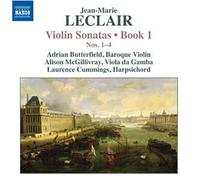 Leclair – Sonates pour violon, Livre I (1–4) – CD – NAXOS