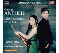 George Antheil – Sonates pour violon n°1 à n°4 – CD – NAXOS