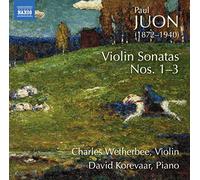 Wetherbee / David Korevaar – Sonates pour violon Nos 1 à 3 – NAXOS