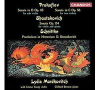 Sonates Pour Violon Solo, Son. Pour 2 Violons Mordkovitch, Violon + Chostakovitch & Schnittke