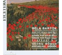 Sonates Pour Violon Solo, Sonates Pour Piano Solo, Rhapsodie No. 2 Mönch, Violon & Damerini, Piano