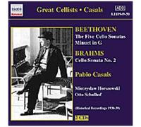 Sonates Pour Violoncelle 1 À 5 (Intégrale) - Sonate Pour Violoncelle Et Piano No. 2 - Pablo Casals, Violoncelle; Mieczyslaw Horzowski Ou Otto Schulhof, Piano - Enr. 1930 & 1938