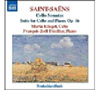 Maria Kliegel – Saint‑Saëns : Sonates pour violoncelle Nos. 1 & 2 + Suite – CD – NAXOS