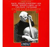 Sonates Pour Violoncelle Et Piano Bwv 1028 Mainardi, Violoncelle & Zecchi, Piano + Reger