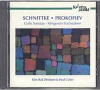 Sonates Pour Violoncelle Et Piano Nos. 1 & 2 Dinitzen, Violoncelle & Coker, Piano + Prokofiev