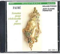 Sonates Pour Violoncelle Et Piano Nos. 1 & 2 Pidoux, Violoncelle & Pennetier, Piano