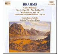 Johannes Brahms - Sonates pour violoncelle & piano nos 1 & 2 / Sonate pour violoncelle en ré maj.op.78 (Transcription)
