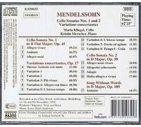 Sonates Pour Violoncelle Et Piano Nos. 1 & 2, Var. Conc. Kliegel, Violoncelle & Merscher, Piano