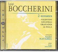 Sonates Pour Violoncelle : Pietro Locatelli, Luigi Boccherini, Giuseppe Valentini, Enrique Granados, Manuel De Falla, Joasquin Nin