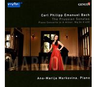 Bach C.P.E. – Les Sonates prussiennes (Die Preussischen Sonaten) – Markovina – Walter Genuin