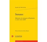 Sonates Ramón Del Valle-Inclan (Auteur), Alain Montandon (Direction), Françoise Lavocat (Direction)