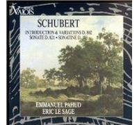 Sonatine No. 2, Sonate "Arpeggione" Pour Violoncelle Et Piano, Theme & Variations Pour Flûte Pahud, Flûte & Lesage, Piano