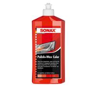 Sonax 02964000 Polish & Cire Color Nano Pro Rouge Polissage Voiture 500 ML