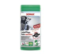 Sonax 04158410 Cockpit Care Wipes Mat Effect Boite Anniversaire +20% 30 Pièce