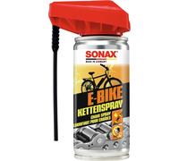 Sonax Spray E-BIKE pour chaînes et contacts électroniques – Lubrifiant protecteur hydrofuge – 100 ml