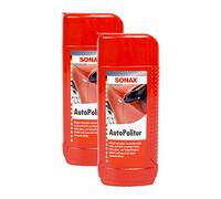 SONAX 2 x 03001000 Voiture Polissage pour Vernis Multicolore & metalliclack 250 ML