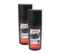 SONAX 2 x 04091000 Plastique Neuf Noir Plastique Entretien 100 ML