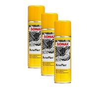 SONAX 3 x 03302000 Moteur plast Protection Vernis Vernis Protection du Moteur Entretien 300 ML