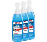 SONAX 3 x 03321000 Anti Frost & klarsicht Protection antigel concentré Parfum Citrus 250 ML