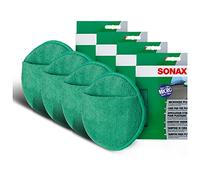 SONAX 4 x 04172000 Microfibre Entretien Pad Cockpit Serviette Voiture Entretien 1