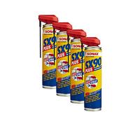 SONAX 4 x 04744000 SX90 Plus anti-rouille avec EasySpray 400 ml.