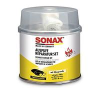 Sonax Kit de réparation échappements 553141 - Pâte 200 g + bande adhésive 1 m x 6 cm
