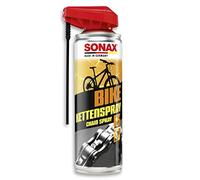 SONAX BIKE Spray pour chaînes (300 ml) nettoie, protège et lubrifie durablement les chaînes de vélo ainsi que les pignons et les plateaux | Réf: 08762000