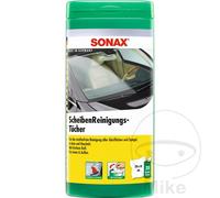 SONAX Boîte de 25 lingettes nettoyantes pour vitres