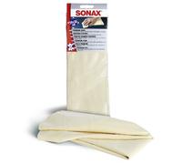 Sonax Peau de chamois Premium - Cuir naturel 100% - Séchage sans traces - 1 pièce