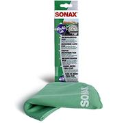 SONAX Chiffon Microfibre Plus Intérieur et Vitres (1 pièce) nettoie vitres, miroirs et surfaces plastiques sans rayer ni pelucher | Réf: 04165000