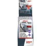 SONAX Clean+Drive Lingette Turbo Cire (1 pièce) associé à des Composants d'entretien spéciaux Permet d'obtenir Une Haute Brillance sans Polissage ultérieur | Réf: 04140000