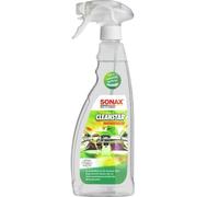 SONAX Cleanstar Ecocert (750 ML) adapté à Toutes Les Surfaces intérieures, protège Les matériaux | Réf: 02534000, Grün