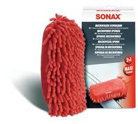 Sonax Éponge microfibre Grand format pour lavage soigné – Deux faces – 1 pièce – Réf. 04281000