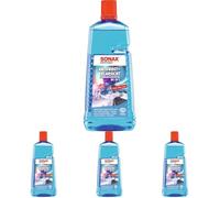 SONAX Lave glace antigel prêt-à-l'emploi -20°C (2 litres) protège les installations de lave-glace et le givrage des gicleurs du gel | Réf: 03325410 (Lot de 4)