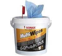 SONAX MultiWipes (72 pièces) chiffonettes de nettoyage élimine efficacement les traces d'huile, de graisse et autres | Réf: 04680000