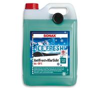 SONAX Nettoyant vitres antigel IceFresh prêt-à-l'emploi -20°C (5 litres) protège les installations de lave-glace et le givrage des gicleurs du gel | Réf: 01335411