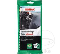 SONAX Pack 10 lingettes de polissage pour le nettoyage des plastiques