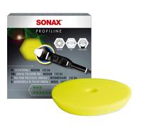 SONAX Pad pour polisseuse orbitale intermédiaire 143 DA (1 pièce) pour un polissage mécanique avec des polisseuses excentriques | Réf: 04933410